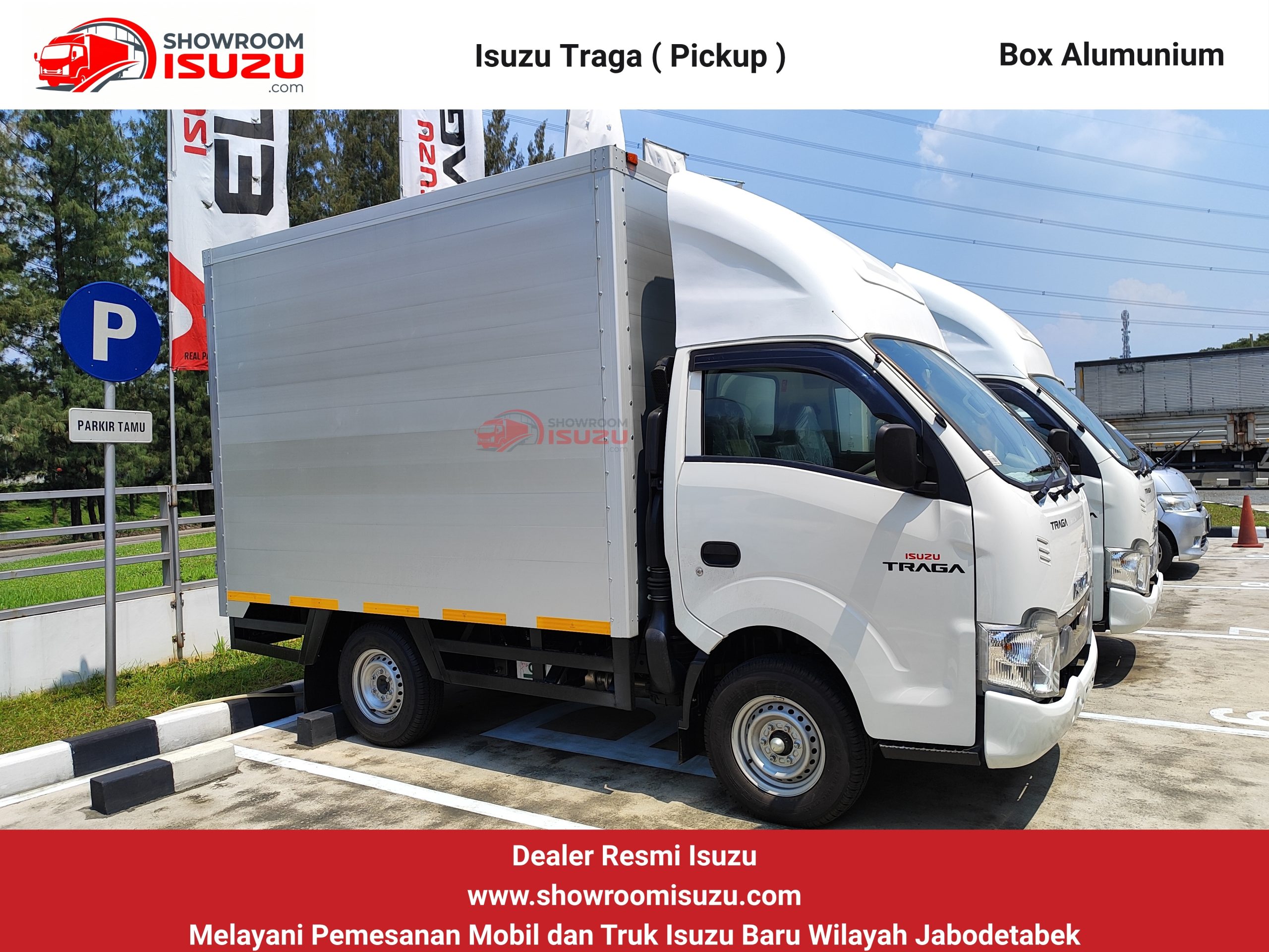 Isuzu Traga – Box Alumunium