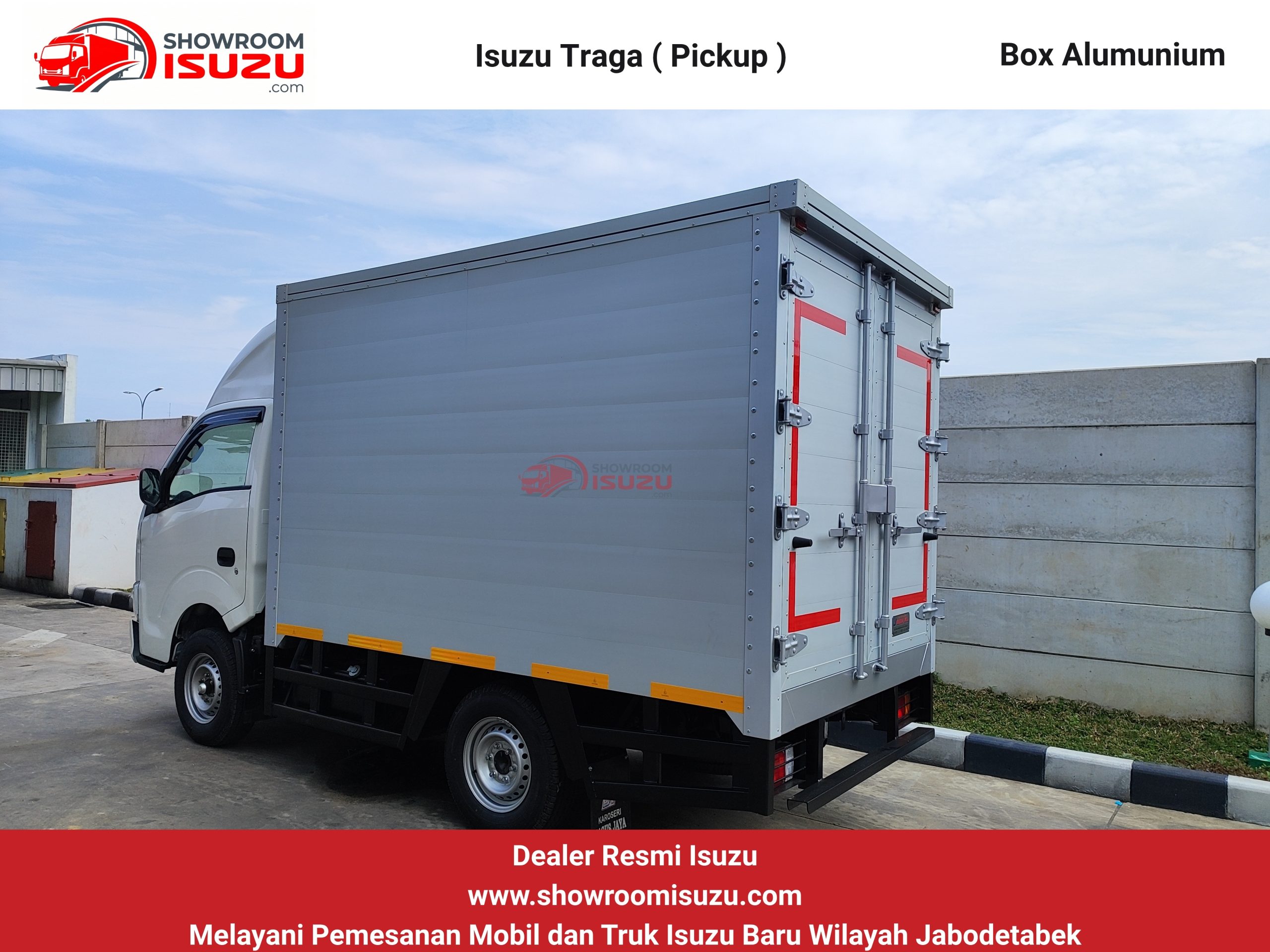 Isuzu Traga – Box Alumunium